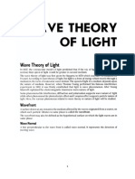 CH. 18 Wave Theory of Light