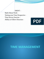 TIME-MANAGEMENT