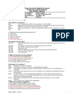 Soal Pas 1 PD 2 - Xii - Bahasa Inggris