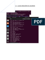 PRÁCTICA 4 CcREACIÓN USUSARIOS
