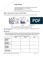 POGIL: Kinetic Molecular Theory: Learning Objectives