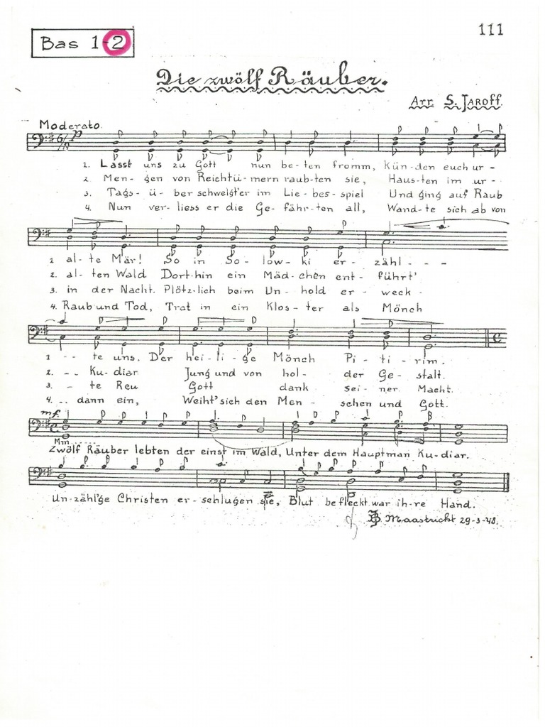 Räuber- Und Landsknechtslieder. Texte Und Noten Mit Begl. – SIYE
