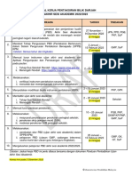 Jadual Kerja Pentaksiran Bilik Darjah Akhir Sesi Akademik 2022/2023