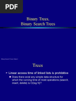 Binary Trees, Binary Search Trees