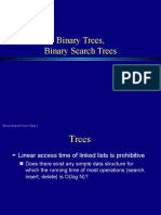 Binary Trees, Binary Search Trees