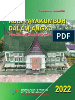 Kota Payakumbuh Dalam Angka 2022