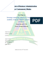 Strategic Marketing Term Paper (Shafiul Bashar Shanto)