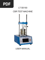 LT - S0150 CBR TEST MACHINE With TFT TOUCH SCREEN CONTROL UNIT