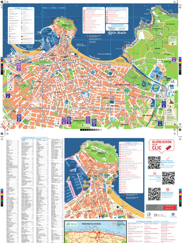 Plano Gijon Xixon | PDF