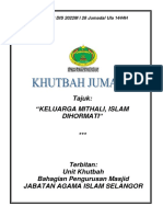 23.12.2022 (Rumi) Keluarga Mithali, Islam Dihormati