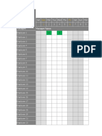 January 2023 employee attendance and leave management worksheet