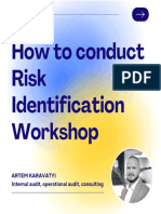 Risk Identification Workshop 1668066722