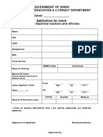 Leave of Application