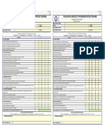 Evaluation checklist demo teaching