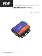 USR TCP232 306 User Manual V1.0.1.01