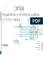 Historia Argentina y América Latina