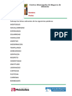 Semana 53 - Ficha Estimulación Cognitiva