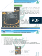 Safety Induction K3 (Confined Space)