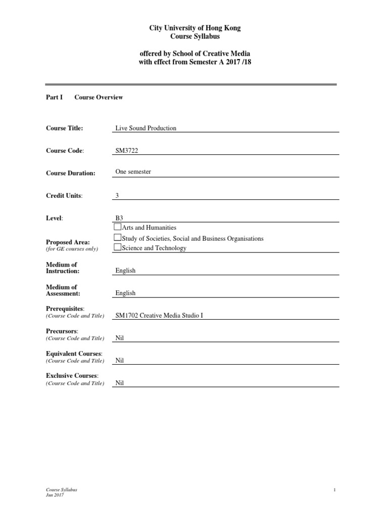 Live Sound Production PDF Teaching Method Creativity