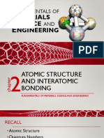 Atomic Structure and Interatomic Bonding
