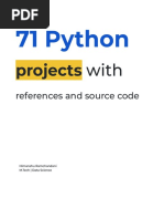 71 Python Projects