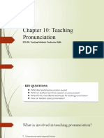 Chapter 10 Teaching Pronunciation