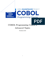 COBOL Programming Course 2 Advanced Topics