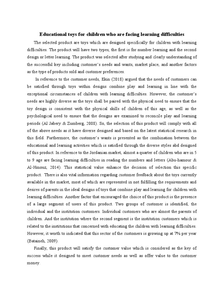 Educational Toys For Children Who Are Facing Learning Difficulties