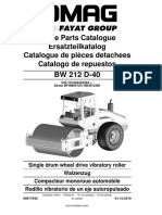 Rolo Bomag BW 212 D-40 - Catálogo de Peças PDF