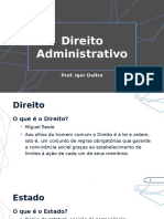 Direito Administrativo: Prof. Igor Daltro