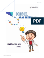 Modul Aras Sederhana SPM 2022