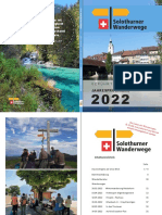 Solothurner Wanderwege Broschuere 2022