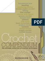 Crochet Compendium The Ultimate Collection of Crochet Techniques by Ellison, Connie