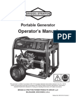 Briggs & Stratton 30664 Generator Manual