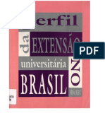 Perfil Da Extensão Universitária No Brasil
