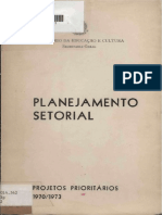 Planejamento setorial mec