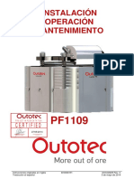 Manual Instalación Operación Mantto. Filtro LAROX Molibdeno OUTOTEC - HUDBAY