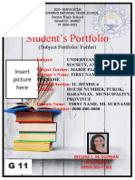 11 Humss 4 Portfolio Front Page True and Updated