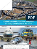 Os modos de transporte e a desigualdade das redes