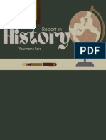 Simple Green and Beige Vintage Illustration History Report Presentation (1)