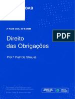 E-Book Obrigações - Prof. Patrícia Strauss
