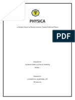 Physica L: A Narrative Report On Physical Activities Towards Health and Fitness