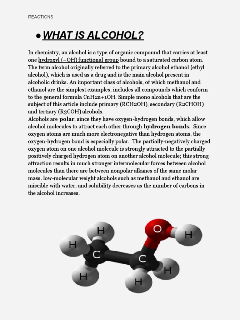 Esterification for Alcohol Removal | PDF | Ester | Ethanol