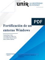 Fortificación Entorno Windows 