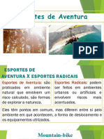 Aula 1 - Esportes de Aventura