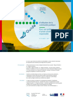 Guide: D'utilisation de La Commande Publique