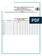 Daftar Obat Emergensi