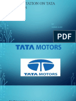 Presentation On Tata Motors