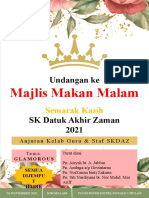 Buku Program - Kad Jemputan Annual Dinner Skdaz 2021