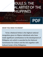 Cpar 11 Lesson-5.2-The-National-Artist-Of-The-Philippines